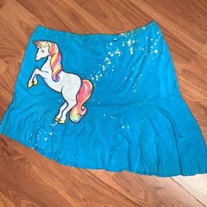 Primp ✨Super Rare ✨ Unicorn 🦄 Assymetrical Skirt 💕